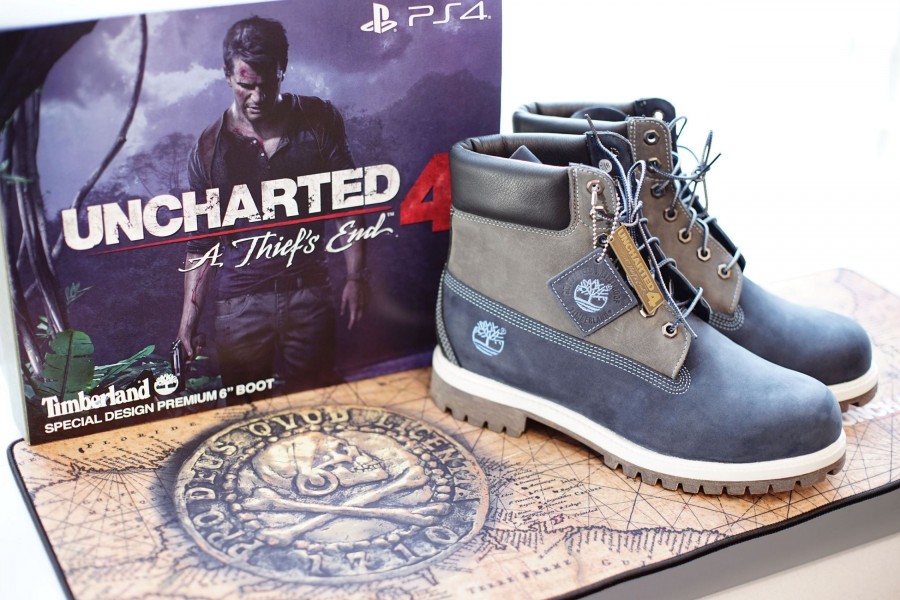 PlayStation X Timberland 全球限量20對《UNCHARTED 4: A Thief's End